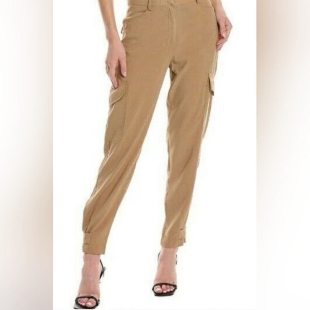 Max Studio soft Cargo Women's pants Khaki color. NWT. 3 For 24